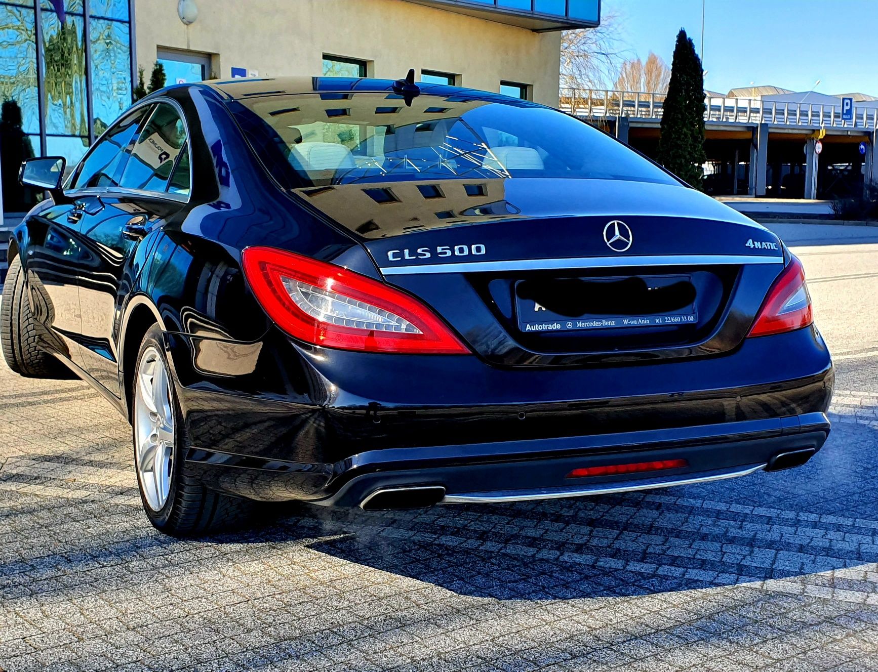 Auto do ślubu - Mercedes Cls 500