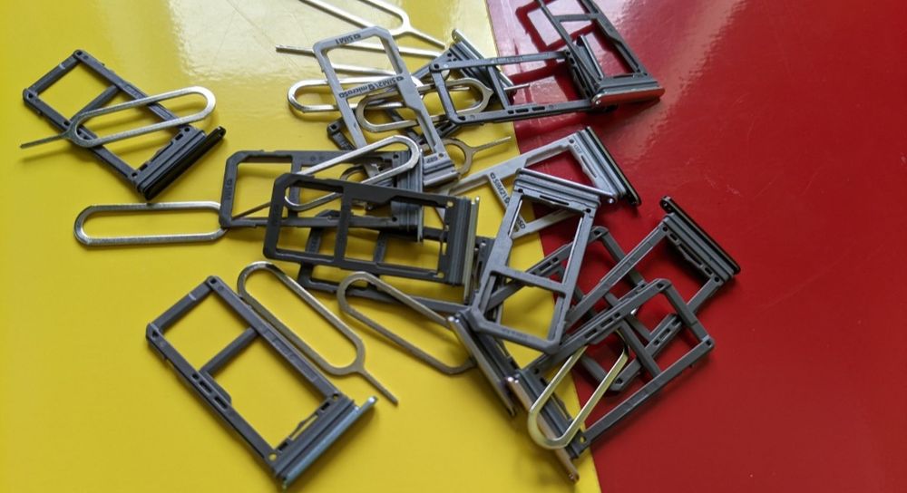 Сім лоток Samsung S8 s8 Plus Note 8 9 сім трей тримач sim samsung s10