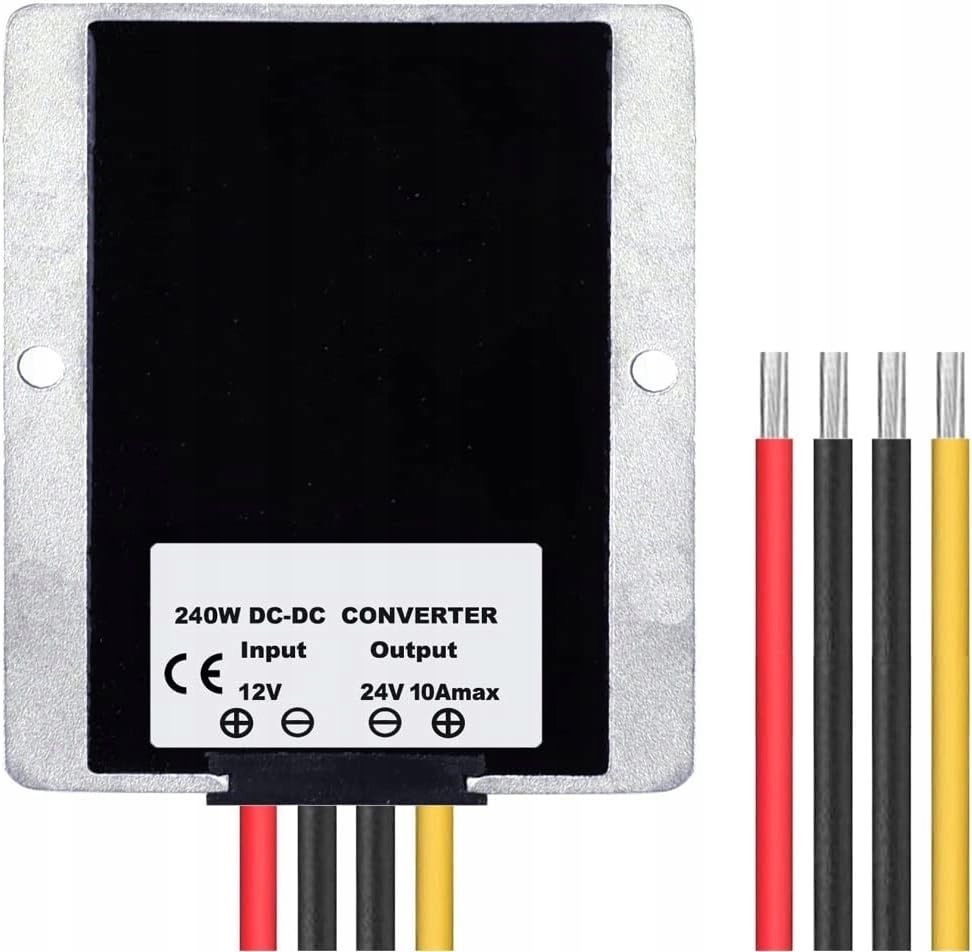 Przetwornica napięcia DC/DC Regulator, DC 12 V do 24 V 10 A 240 W