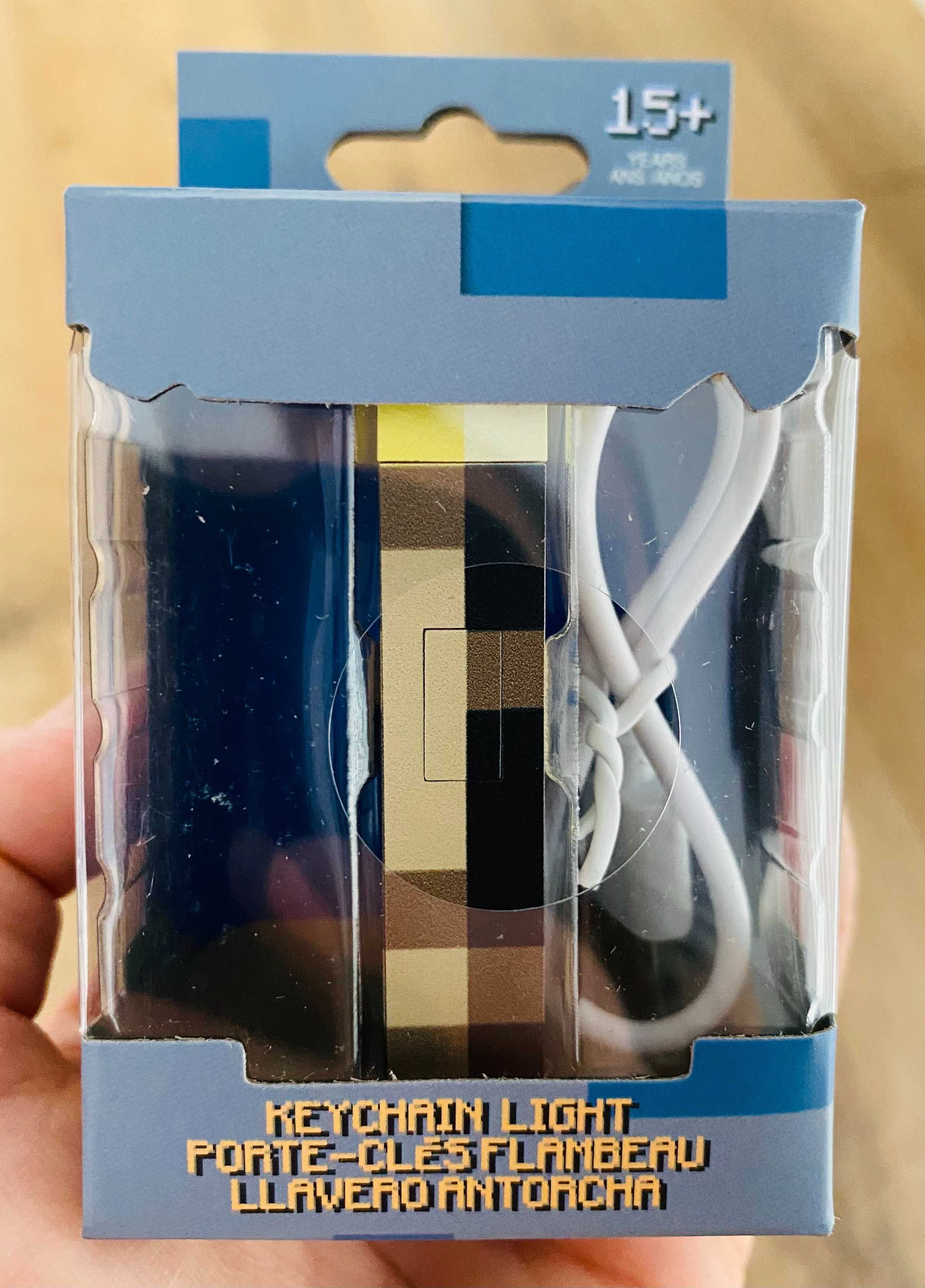Minecraft Brelok Pochodnia Lampka