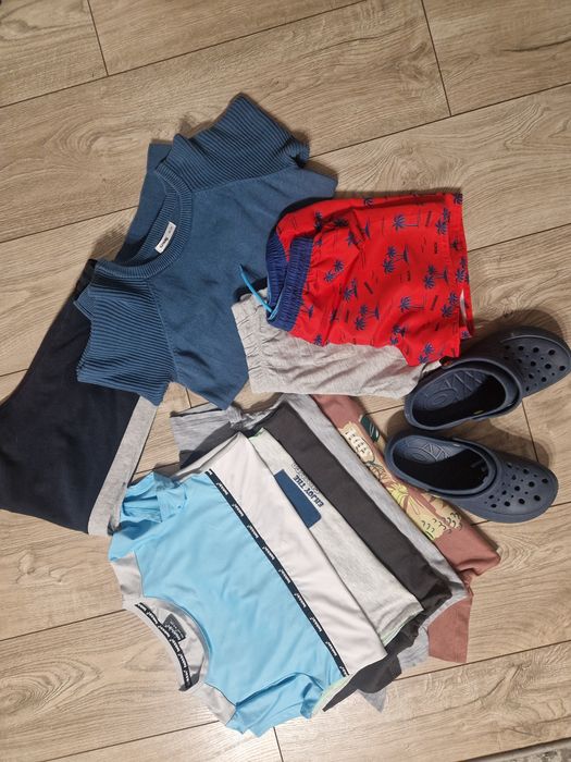 Okazja Zestaw ciuszków dla chłopca 134