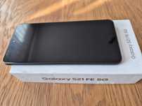 Samsung Galaxy S21 Fe 5G 128- stan idealny, grafit,  etui w prezencie