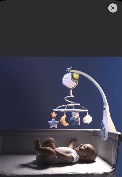 Мобіль chicco сумісний з ліжечками chicco next2me