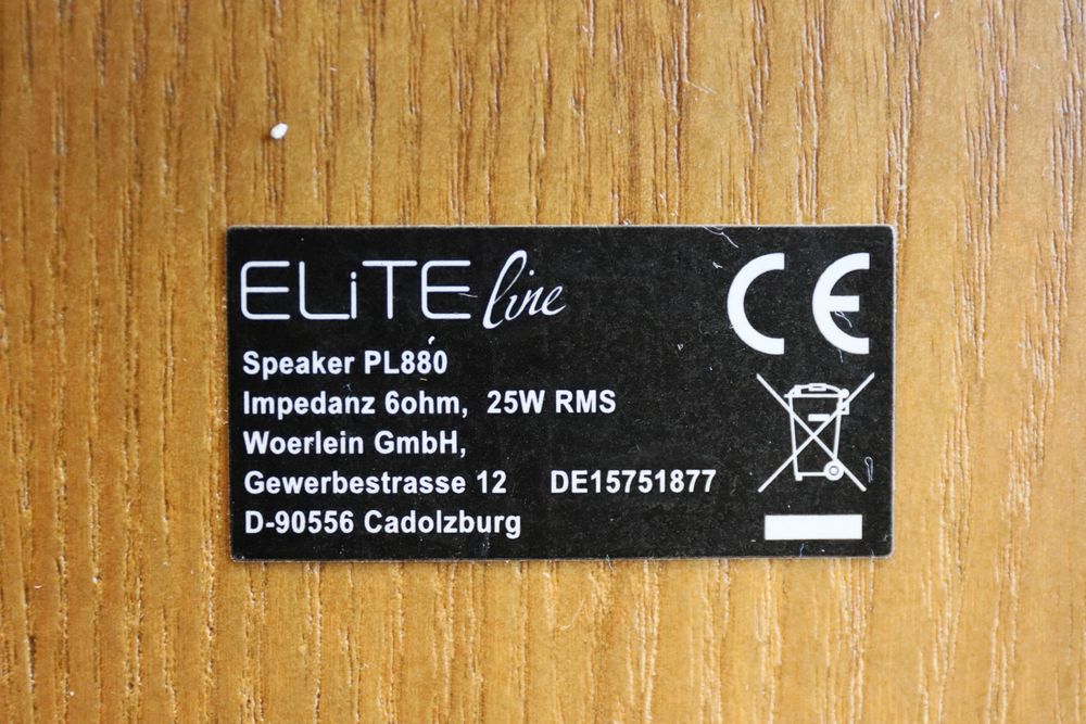Elite  PL 880  speaker system
