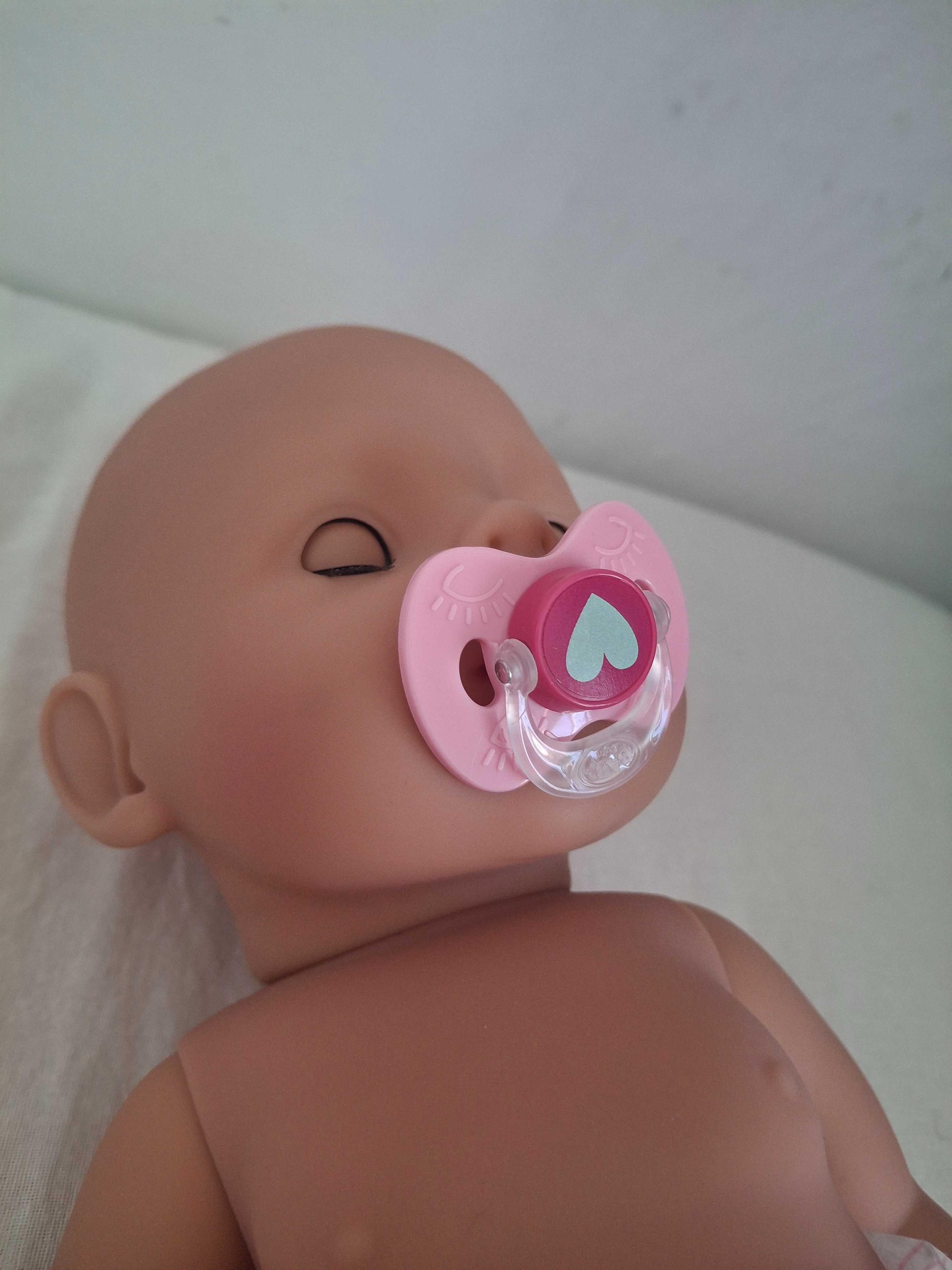 Baby born + пустушка, горщик, шапка та ложка з тарілкою