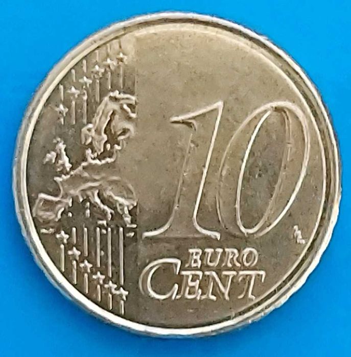 10 Cêntimos de 2023 de Espanha,  Miguel Cervantes