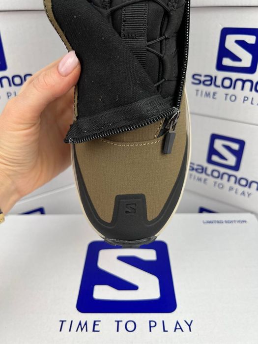 Чоловічі кросівки Salomon Odyssey ELMT Advanced Brown коричневі