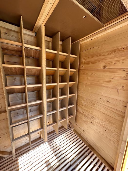 Gołębnik 3m x 2m woliera 3m x 1m