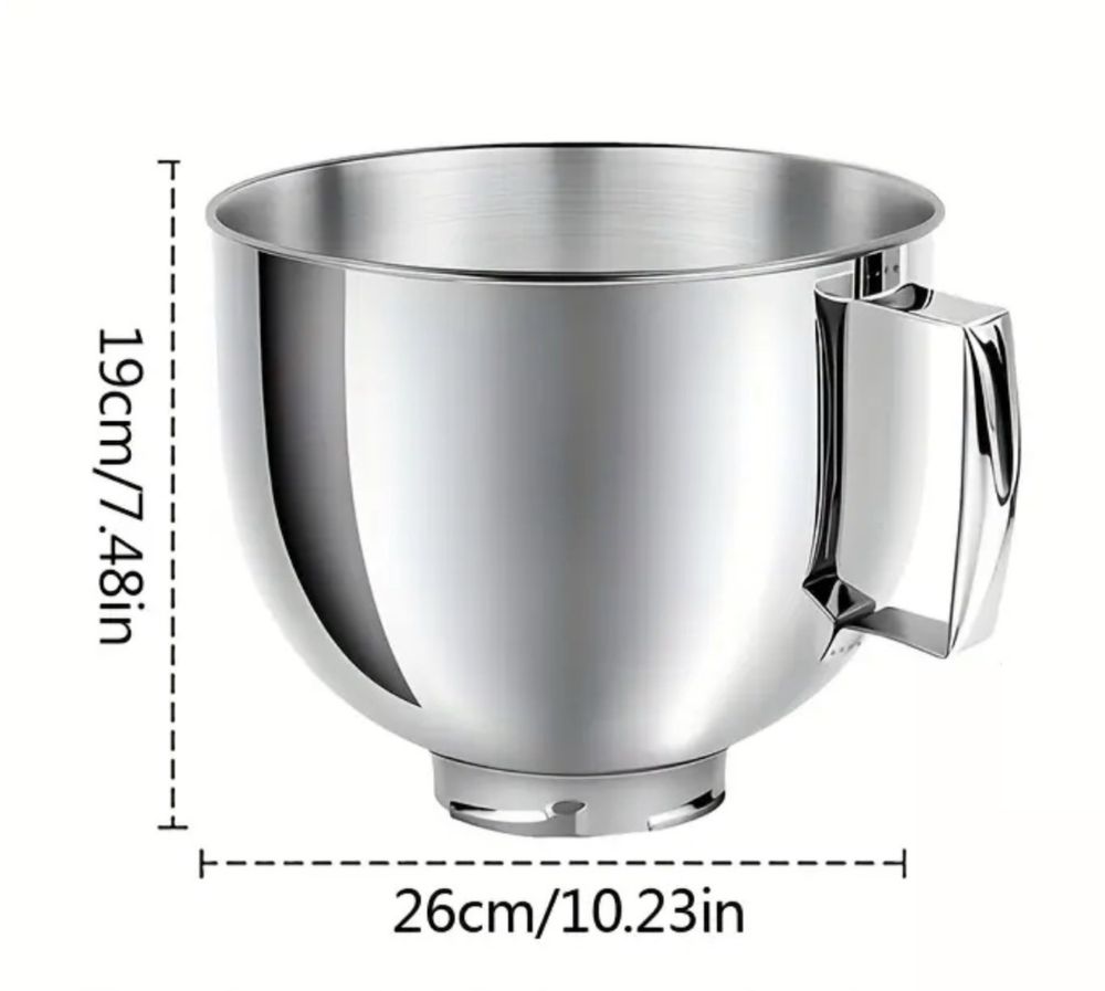 Stalowa miska 4,8 l do robota kuchennego 4,5 / 5 QT KitchenAid