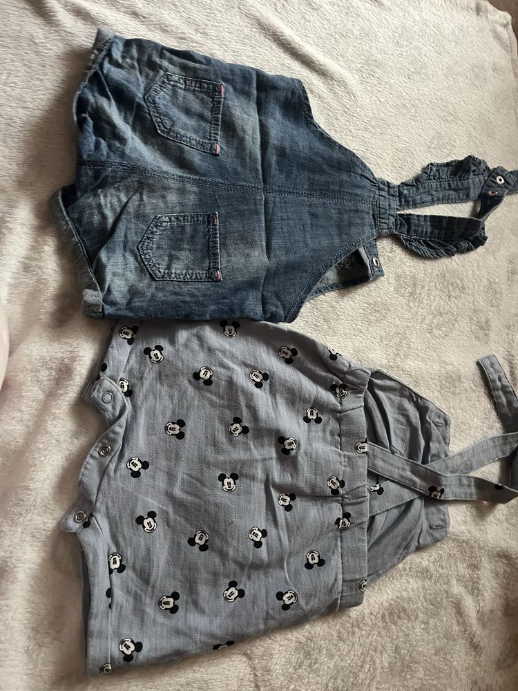 Ogrodniczki h&m rozmiar 68