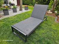 Leżak łóżko ogrodowe VONGE S75xD210 kolor szary