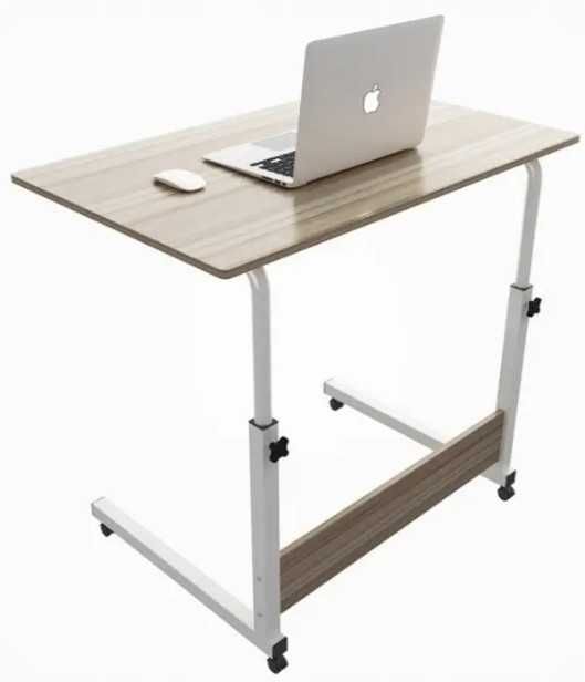 Мобільний стіл 80×40см для ноутбука ДСП дуб Сонома