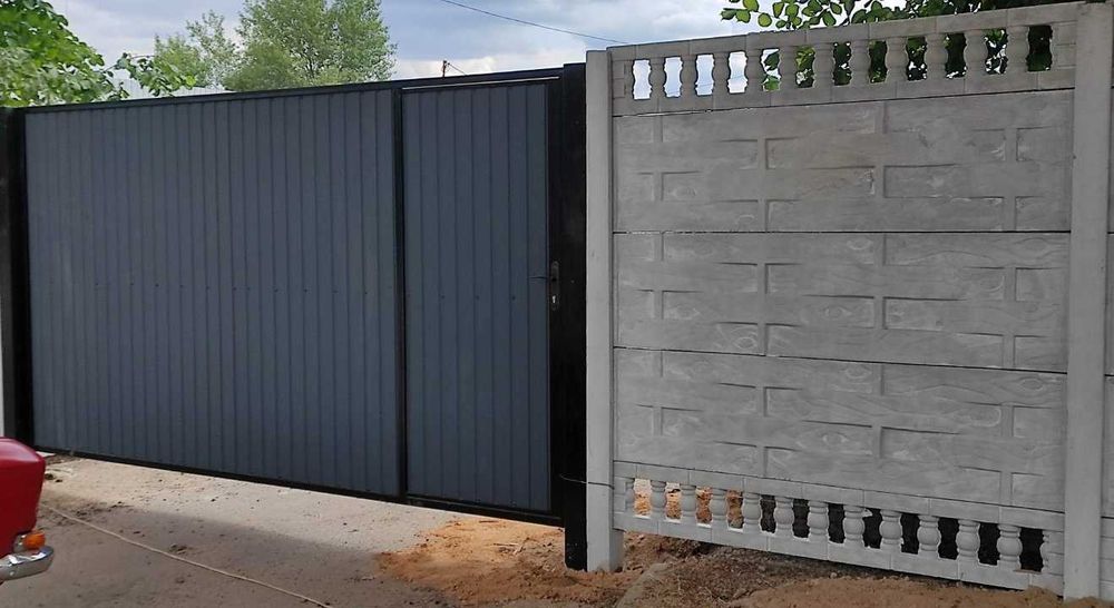 Найдешевша огорожа це бетонний паркан (забор, еврозабор)