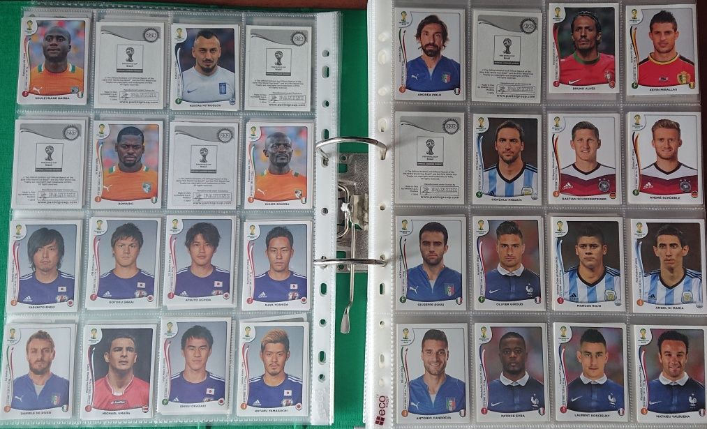 Футбол Наклейки/ Стікери .Panini/Topps .,Поштучно
