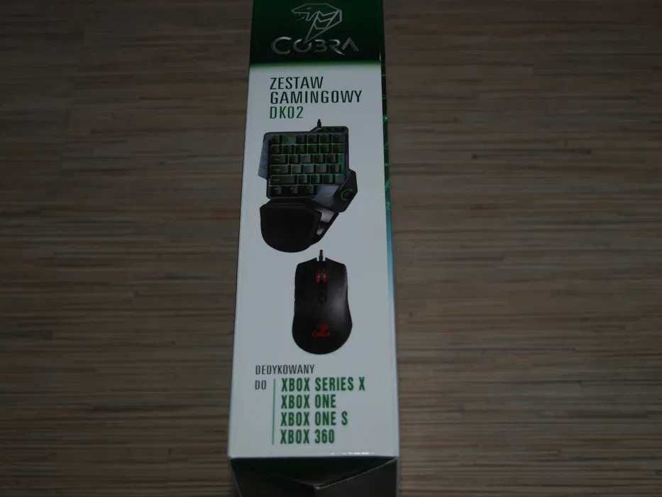 Zestaw gamingowy COBRA DK02 Mysz + Klawiatura 4w1 do XBOX nowa!!!
