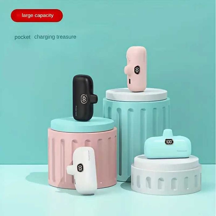 Повер банк Power bank 5000 мАч USB-C Type-C mini міні