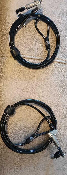 Cabo de segurança HP para portátil, original com chave Novo
