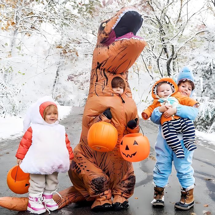 Dziecięcy Kostium Dinozaura T-Rex, Strój Karnawałowy Rozmiar One Size