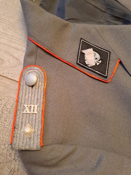 Mundur szary replila teatralna