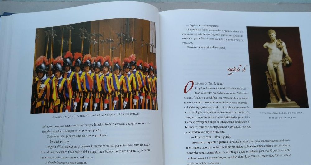 "Anjos e Demónios" Edição Especial ilustrada-Dan Brown