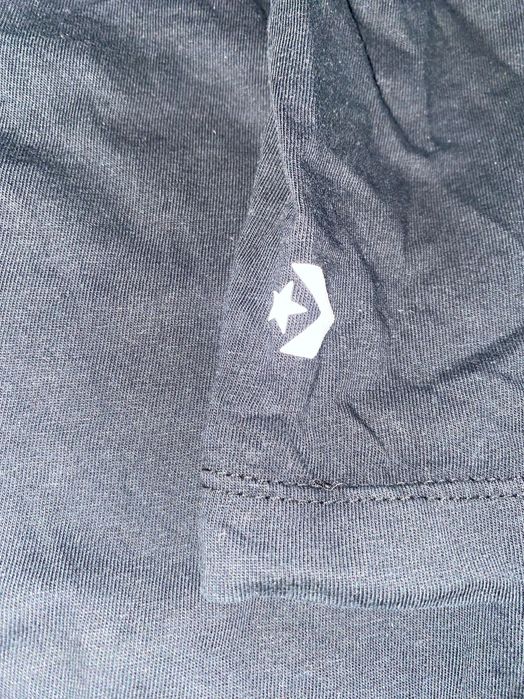 T-shirt Converse czarny