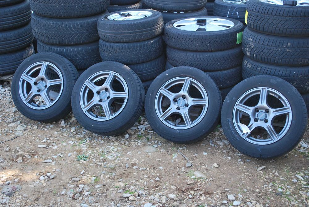 Koła 175/65 R15 4x100 Alufelgi + opony letnie Honda Jazz Toyota Yaris