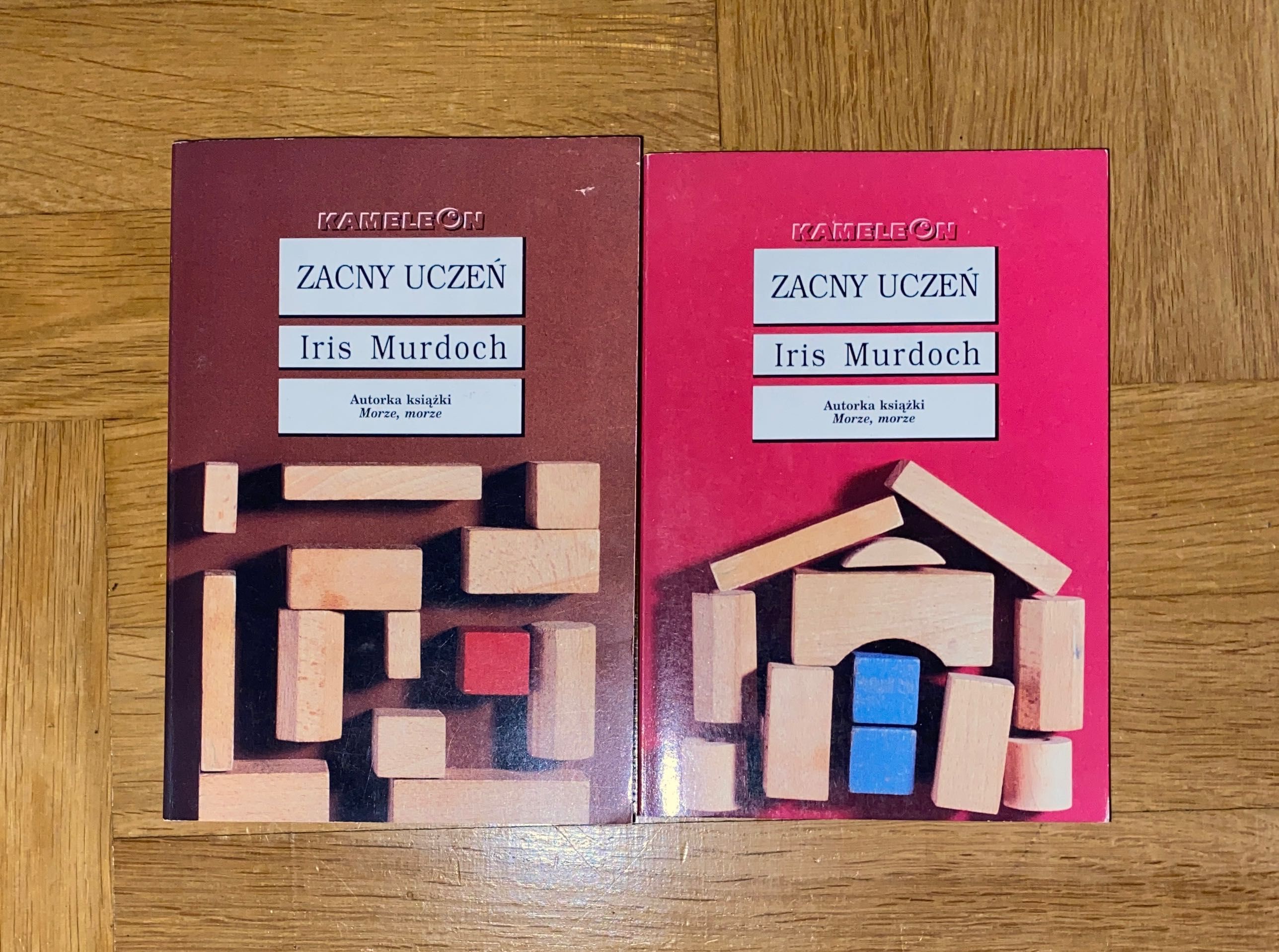 Książki z serii Kameleon – Zacny uczeń – Iris Murdoch – część 1, 2 tom