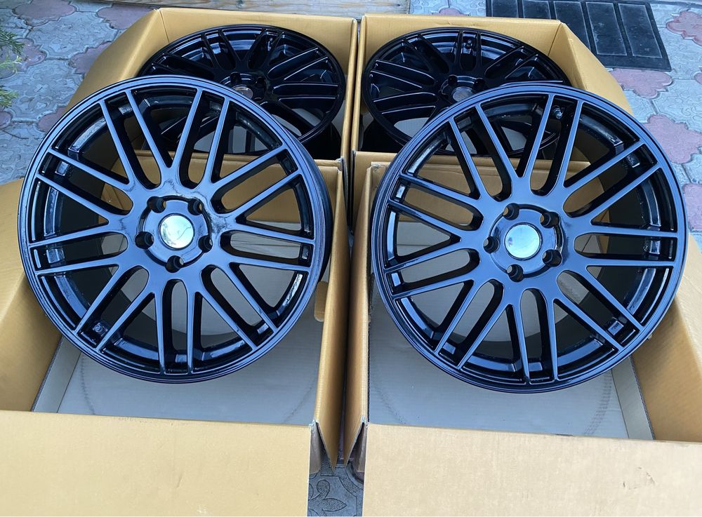 ASA GT1 R19 5/112 ET45 8.5J Audi Mercedes VW Skoda Литі Титанові Диски