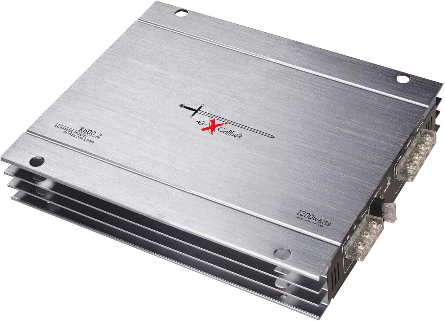 Amplificador de carro de 2 canais, potência de 1200 w