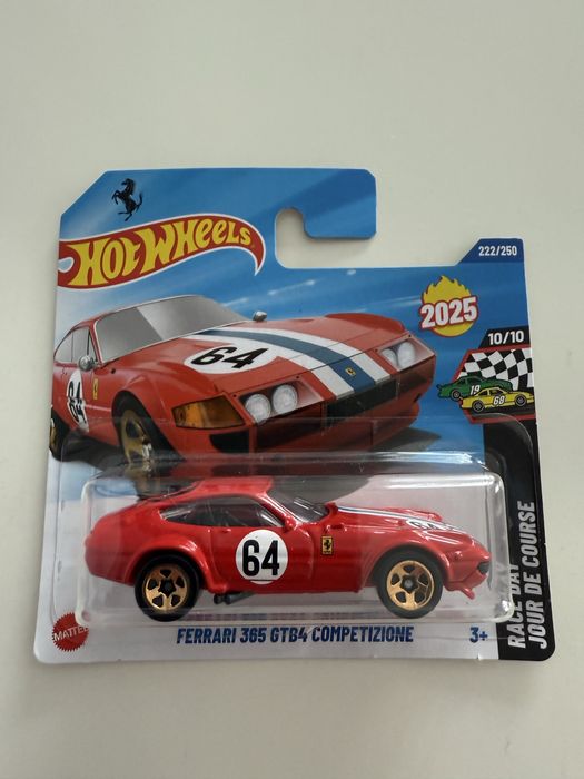 Hot Wheels - zestaw Ferrari F40, 365, Porsche 911 GT3, Cabriolet