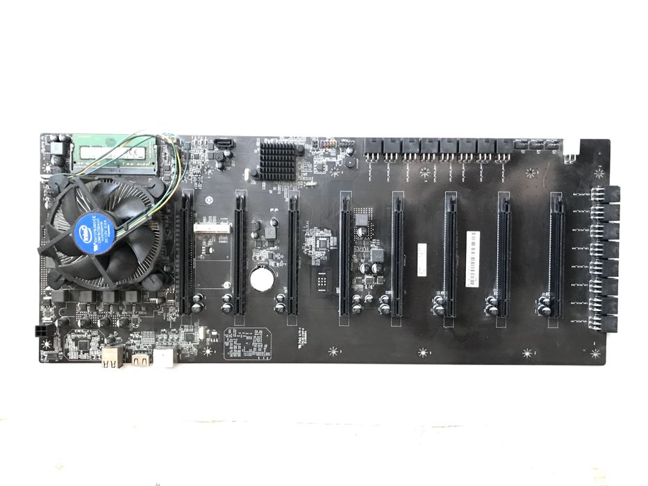 Материнська плата Colorful C.B250A-BTC PLUS V20 + процесор + памʼять