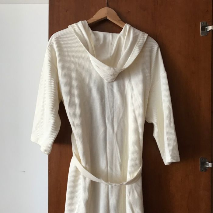 Robe de amamentacao PRENATAL com capuz muito confortável