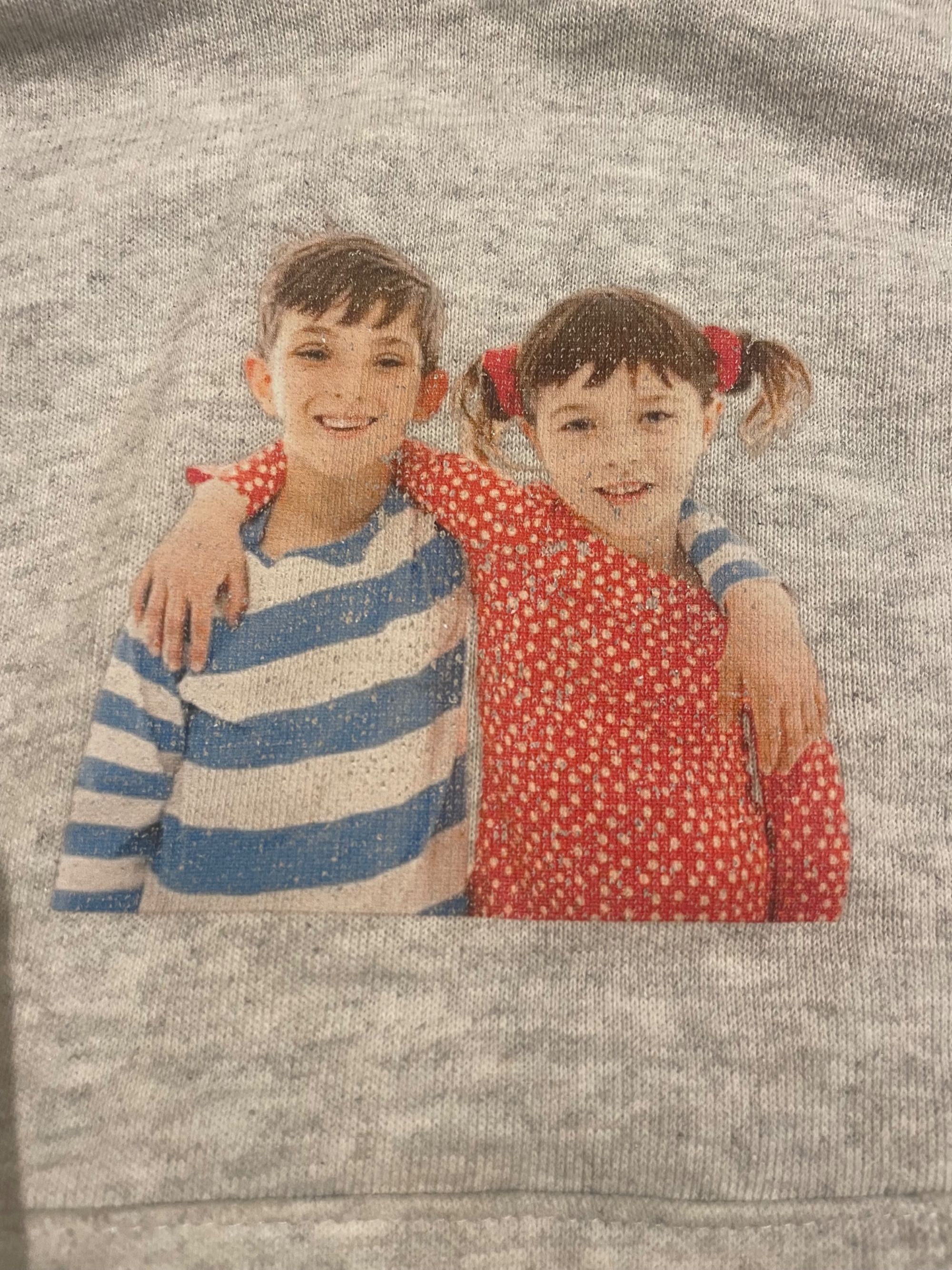 Bluza szara Topsy & Tim unisex 116