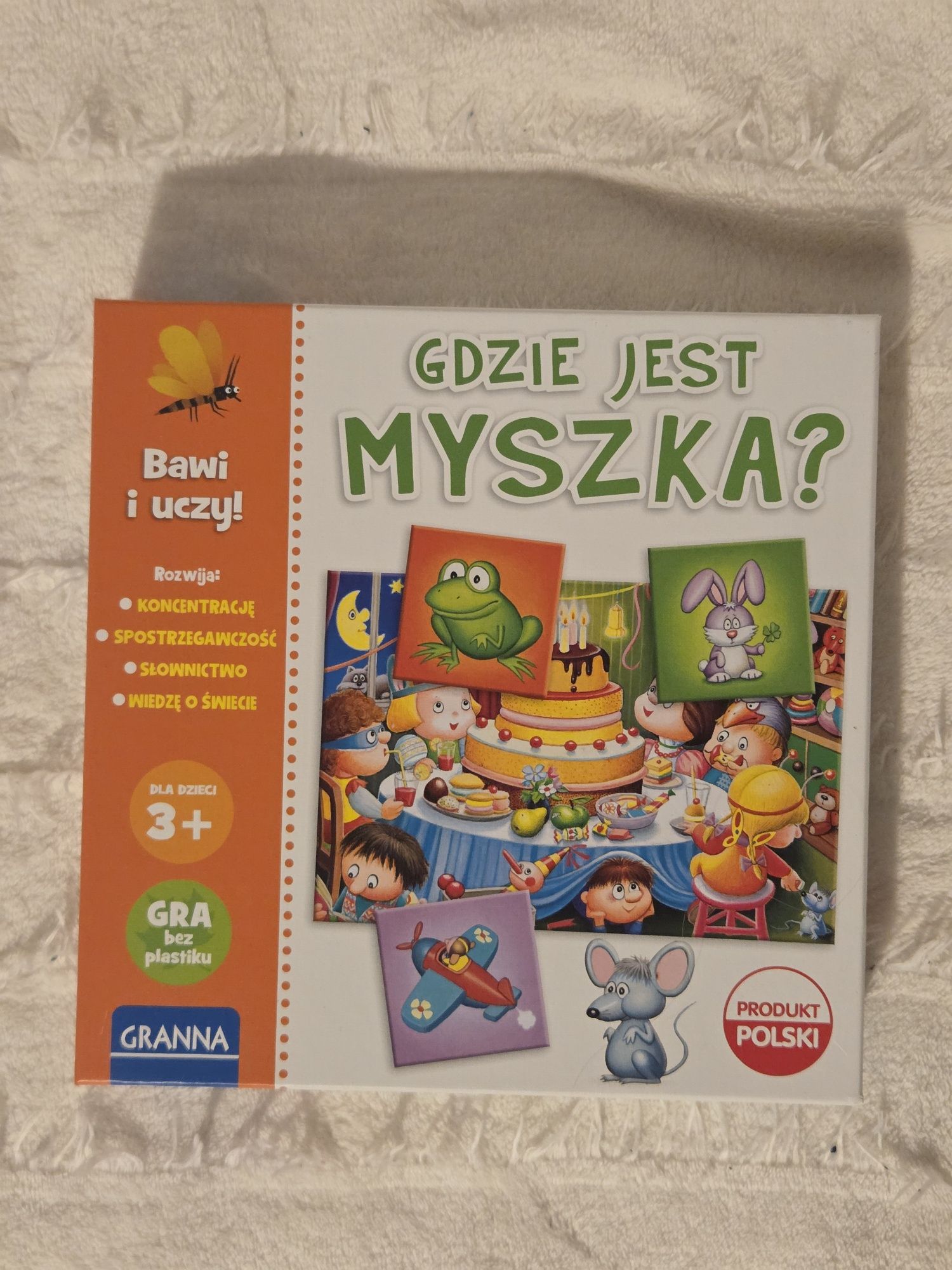 Gra Gdzie jest Myszka- dla dzieci 3+