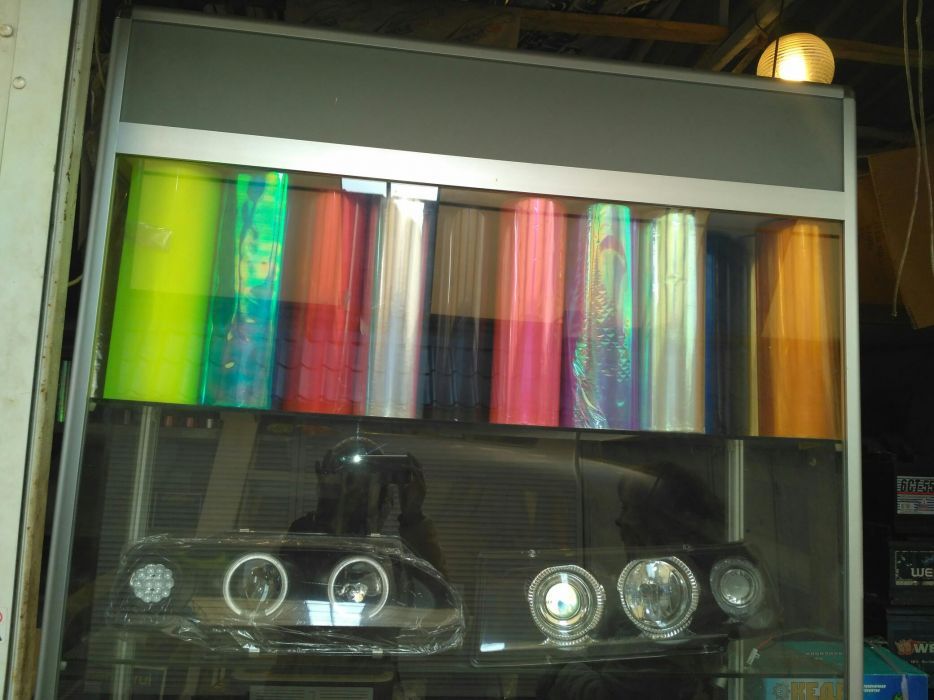 Пленки для тонировки фар розница и опт, цвета в ассортименте!