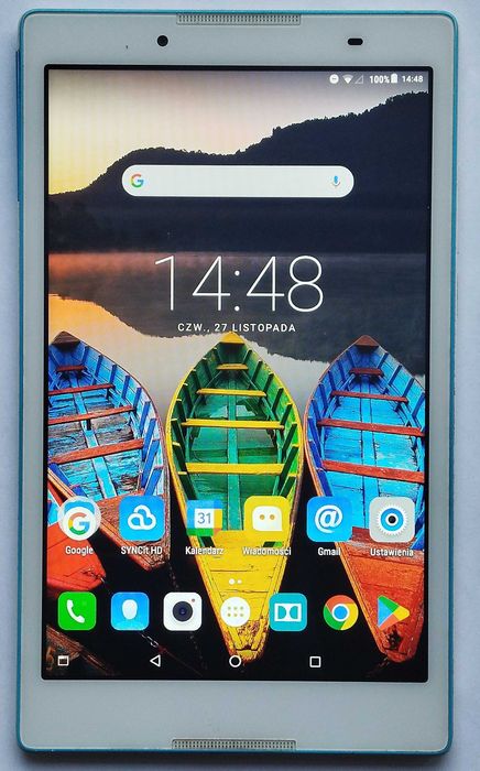 Tablet Lenovo TB3-850M 16GB / 2GB RAM sprawny z etui