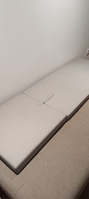 Colchão de espuma dobrável solteiro