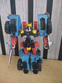 Transformers Cybertron Defense Hot Shot i Kingdom Tracks dla Marcina