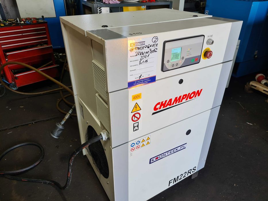 Kompresor Gardner Denver Champion FM22RS, 2021r, 22 kw, Falownik