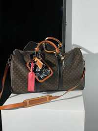 Torba Keepall Bandouliere Bag Limited Patchwork Monogram Canvas