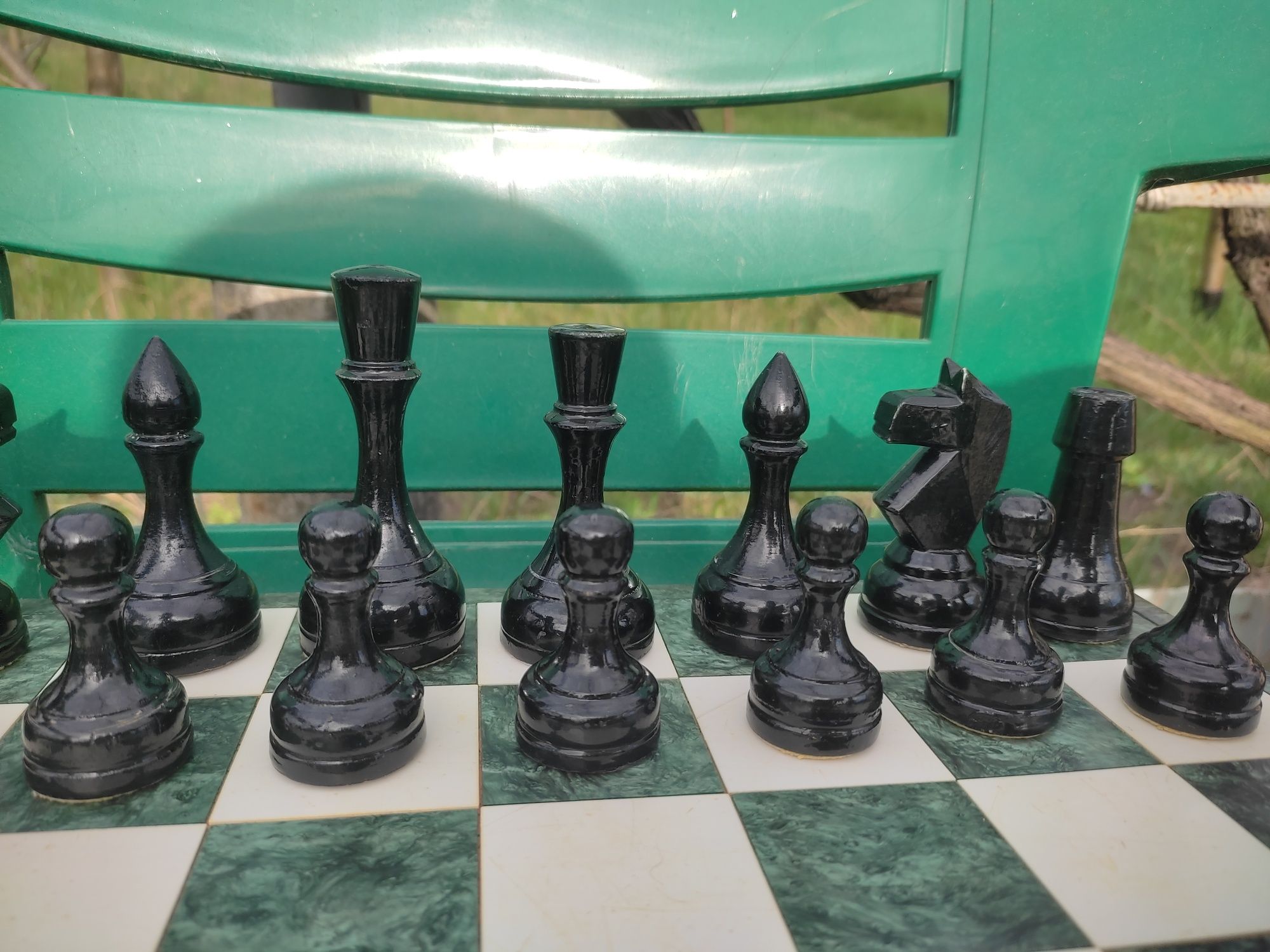 Шахматы из СССР деревянные
