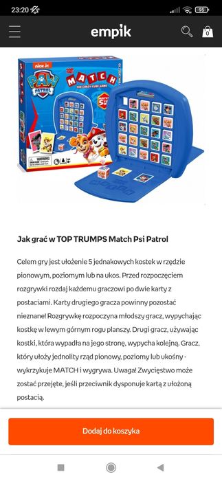 Gra Match Psi Patrol