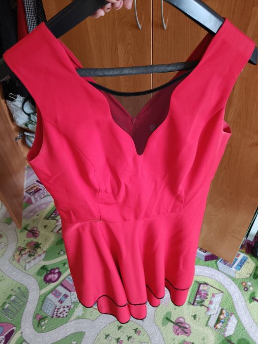 Czerwona sukienka damska xl