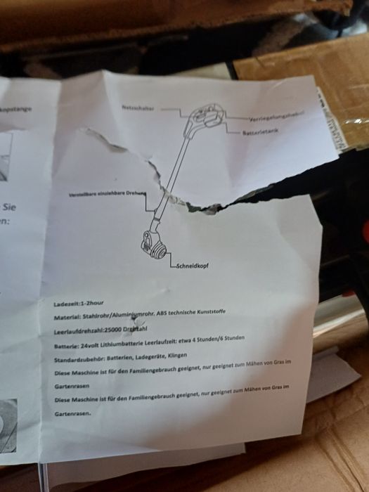 Vendo Roçadora Nova