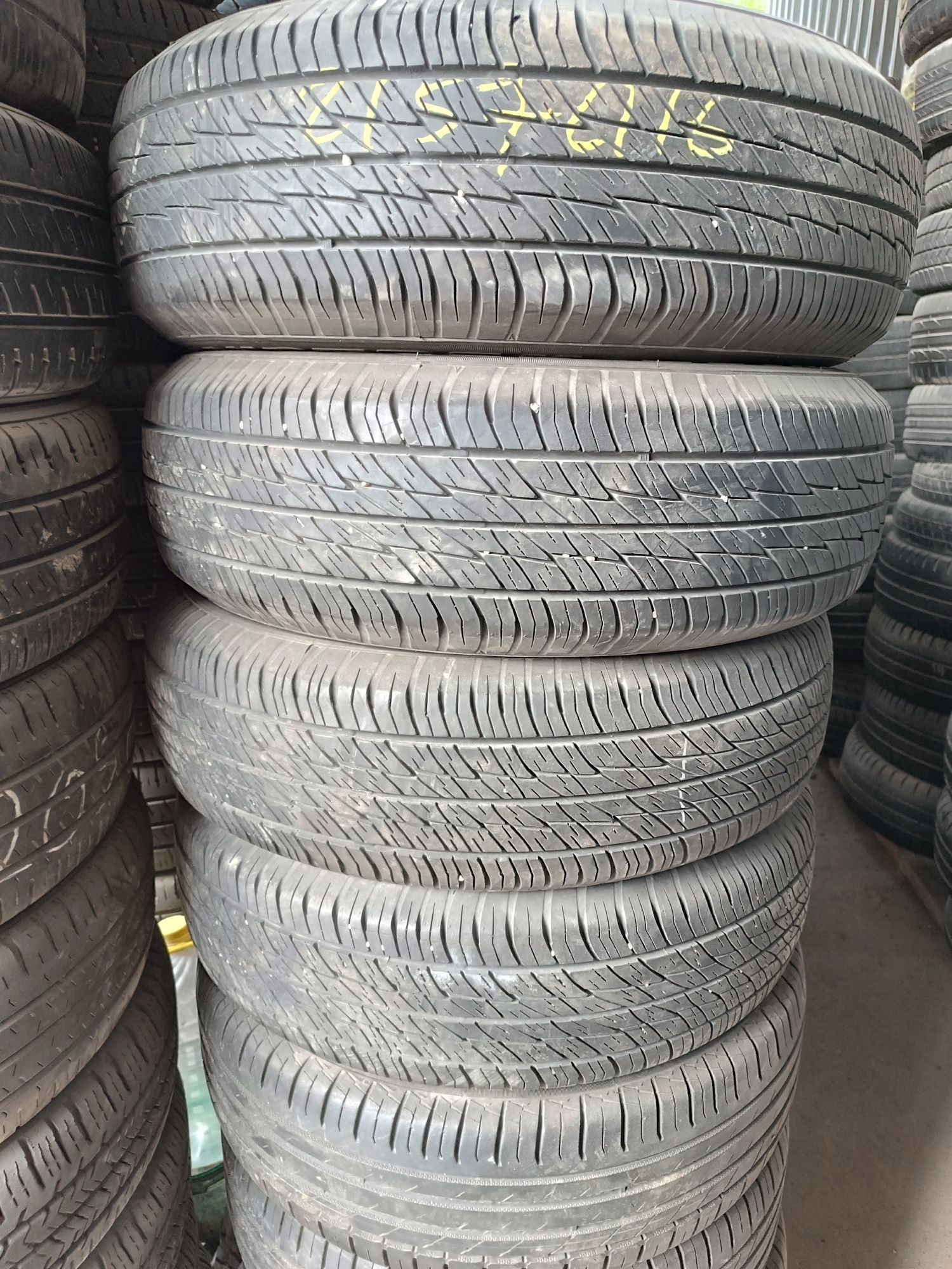 Шини Dunlop 215/70/16 6,5mm 4шт.