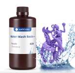 НОВИНКА Anycubic Water-wash PURPLE Фотополімерна фіолетова смола