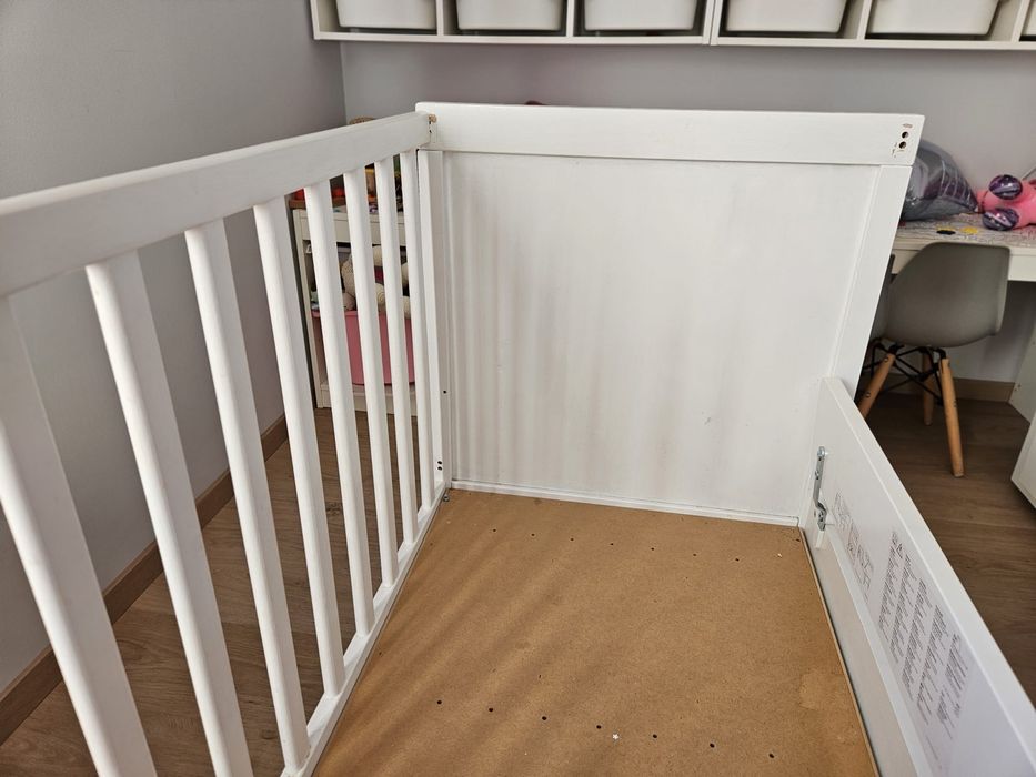 Lozeczko 120 x 60 Ikea regulowane z materacem