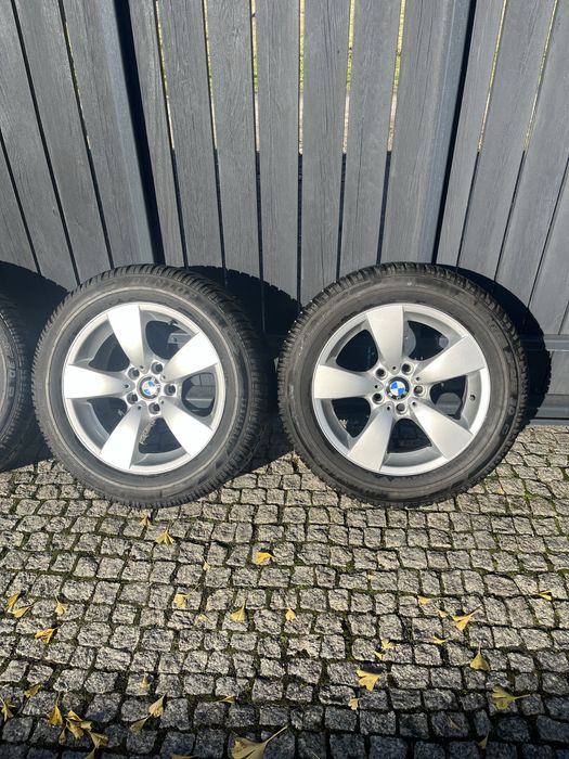 Felgi 17 BMW E60 z oponami Dunlop Zima