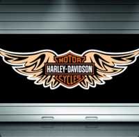 Baner plandeka 150x60cm Harley-Davidson