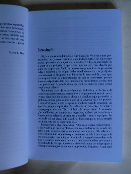 O Poder está Dentro de Si
de Louise L. Hay